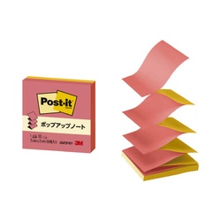 ポストイット　ポップアップ　詰替　桃＆黄