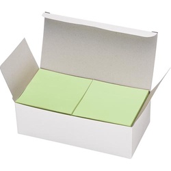 再生紙ふせん＜Ｋ２＞７５×７５ｍｍ　緑　１０冊