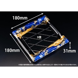 リスパック 寿司容器 旬盛 3-3B ちよひめ青 本体