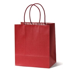 紙手提袋 STカラーズ ボルドー パックタケヤマ