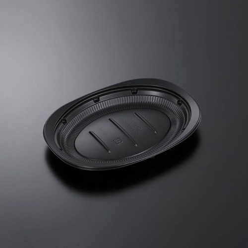 中央化学 惣菜容器 CT 街デリ ランチ D26 BK 本体