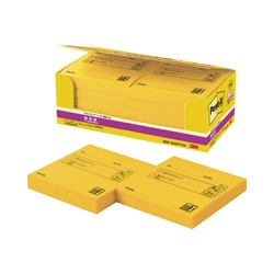 ポストイット強粘着７４×６９電話ノート１０冊Ｘ３