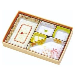 折箱 W-90-60 シャクリ蓋(T90-60F柄) アヅミ産業