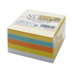 Ｎ’ｓふせん　パステル５色　７５×７５　５冊×４