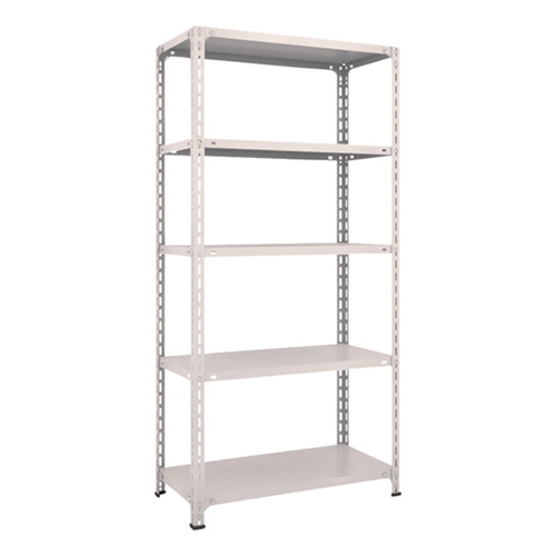 ＴＲＵＳＣＯ スチールラック 軽量棚開放型 875×450×1800mm 5段 ネオグレー 63X15