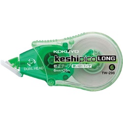 修正テープ＜ケシピコロング＞２６ｍ　幅６ｍｍ１０個