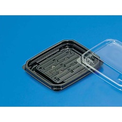 【廃番商品】リスパック 軽食容器 クリーンカップ APT230BAZ 黒 本体