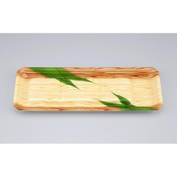 発泡トレー 新匠-ウナギ33-12 笹木目 シーピー化成