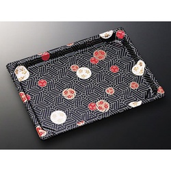 中央化学 CF 寿司容器 L 3 華紋 本体