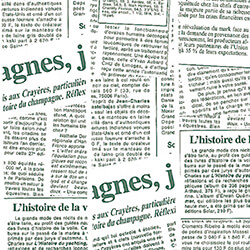 【廃番商品】包装紙 ４才 特厚 ニュースレター ＧＲ