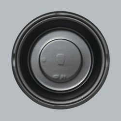 福助工業 麺容器 T-丼麺 本体 黒