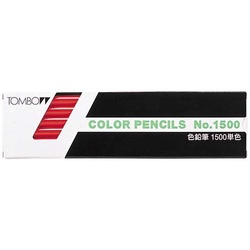 色鉛筆　１５００　あか　１２本入　３セット