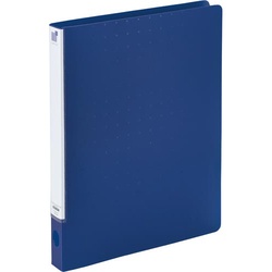 パンチレスファイルワンタッチ　ネイビー