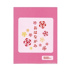 お花紙　５色アソート　５００枚×５