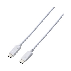 タイプＣケーブル　２本セット　２ｍ　白