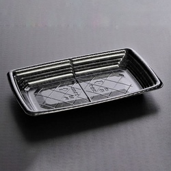 リスパック 発泡トレー 宅悦 25-15平 ストーングレー