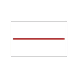 ＵＮＯ２Ｗ用ラベル　赤１本線　１０巻