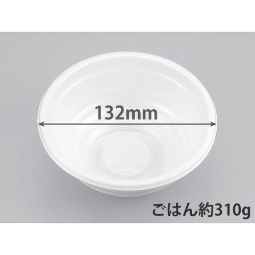 シーピー化成 どんぶり容器 BF-360-B ホワイト 本体 発泡