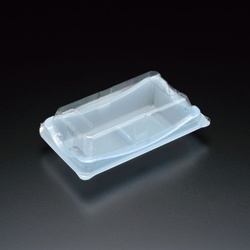 スミ 和菓子容器 ユニコン MS-20 波紋青