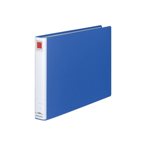 チューブファイルエコＥ型　Ｂ４横　３０ｍｍ青
