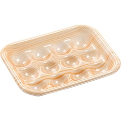 鮮魚トレー TD-12 吉野杉 エフピコ