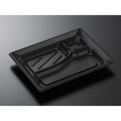 中央化学 弁当容器 CT みちる K23-18N BK 本体