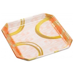 発泡トレー しゃぶしゃぶ5人浅LS 円熟オレンジ エフピコ