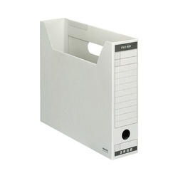 ファイルボックス　Ｂタイプスリム　Ａ４横　灰