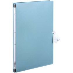 のびーるファイルエスヤードＰＰ製　Ａ４縦　青