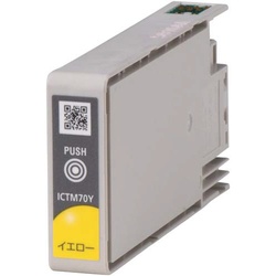 純正インク　ＩＣＴＭ７０Ｙ−Ｓ　イエロー