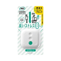 消臭力ＤＥＯＸ　トイレ用　クリアグリーン本体×４