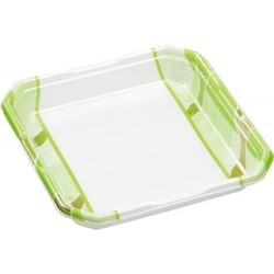 発泡トレー しゃぶしゃぶ1人浅(V) 鮮彩緑 エフピコ