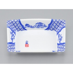 シーピー化成 刺身トレー V-304 小紋山水