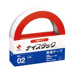 ナイスタック両面テープ２５ｍｍ×１０ｍ　５巻