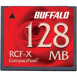 コンパクトフラッシュカード　１２８ＭＢ×３
