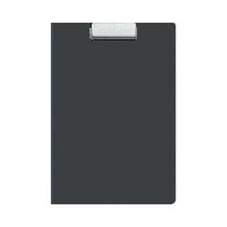 クリップホルダー＜ＰＰ＞　Ａ４縦　ダークグレー