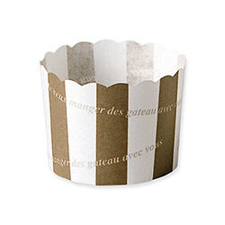 天満紙器 製菓資材 マフィンカップ M409 ストライプ 100枚/袋