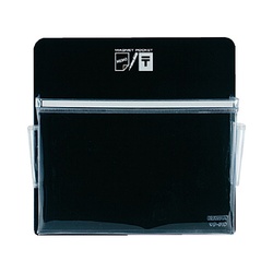 マグネットポケットハガキ横１１０×１５６ｍｍ黒Ｘ３