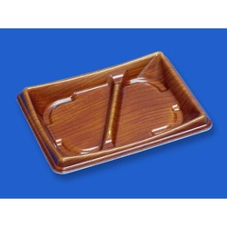 軽食容器 D’sプラスP23-16-2 BW デンカポリマー