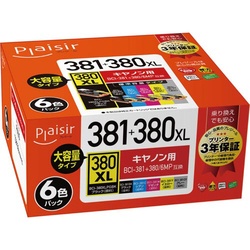 互換インク　ＢＣＩ−３８１＋３８０／６ＭＰ