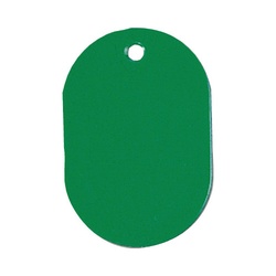 番号札　小　無地　１０個入　緑