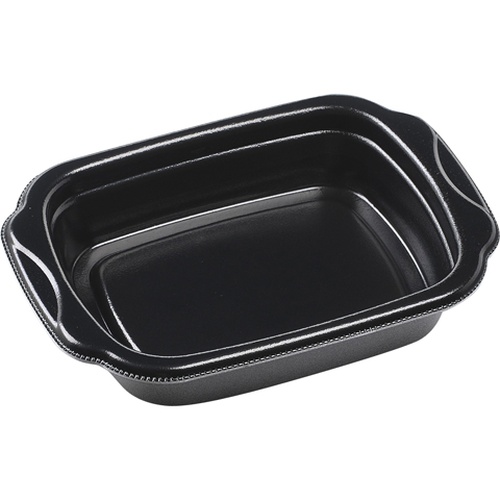 軽食容器 MFPデリプレ角18-13(34) 本体 黒W エフピコ