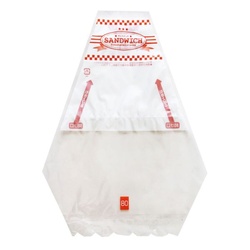 サンドウィッチ袋 PB-16 No.80 サンドイッチ ブロック穴 福重