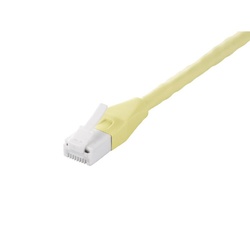 Ｃａｔ６ＬＡＮケーブル　１ｍ　ライトイエロー