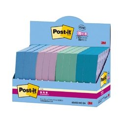 強粘着マルチカラー２　７５×７５　４色　１２冊