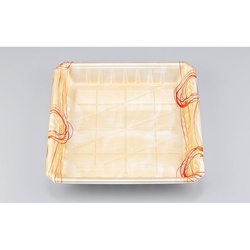 発泡トレー SFニック24-24深 ゆうすい薄橙 シーピー化成