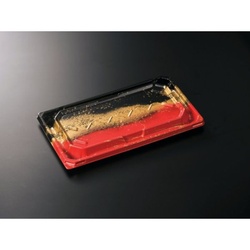 中央化学 寿司容器 BCF 宝台閣 10-2 暁R-BK 本体