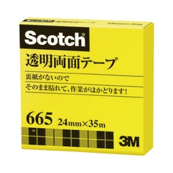 透明両面テープ　大巻　２４ｍｍ×３５ｍ