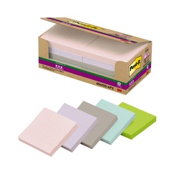 強粘着ノート再生紙６５４１ＳＳ−ＡＰ２多色１０冊