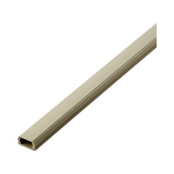 フラットモール　長さ１ｍ　幅２１ｍｍ　ＴＰ　白茶